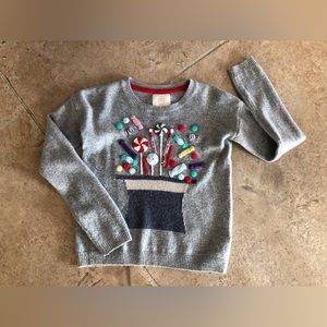 Mini Boden Roald Dahl Charlie and the Chocolate Factory wool sweater size 11-12